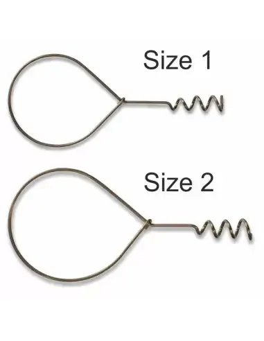 Nose Rig Special Vif STONFO en tailles 1 et 2, matériel de pêche en mer pour appâts vivants.