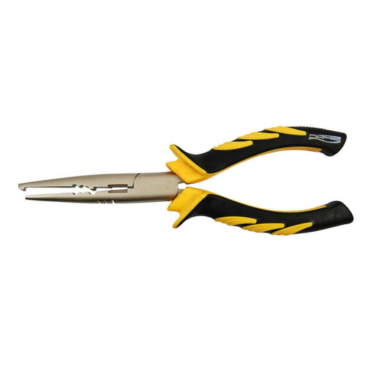 Pince Split Ring 18cm Spro - Acier Inoxydable, outil de pêche en mer en acier inoxydable avec finition nickel.