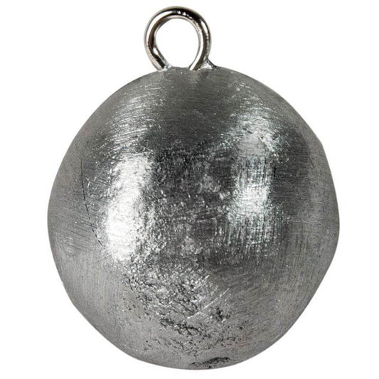 Plomb Boule - Lestage Pêche, lest de pêche sphérique pour stabilité et lancer précis en mer et en eau douce.