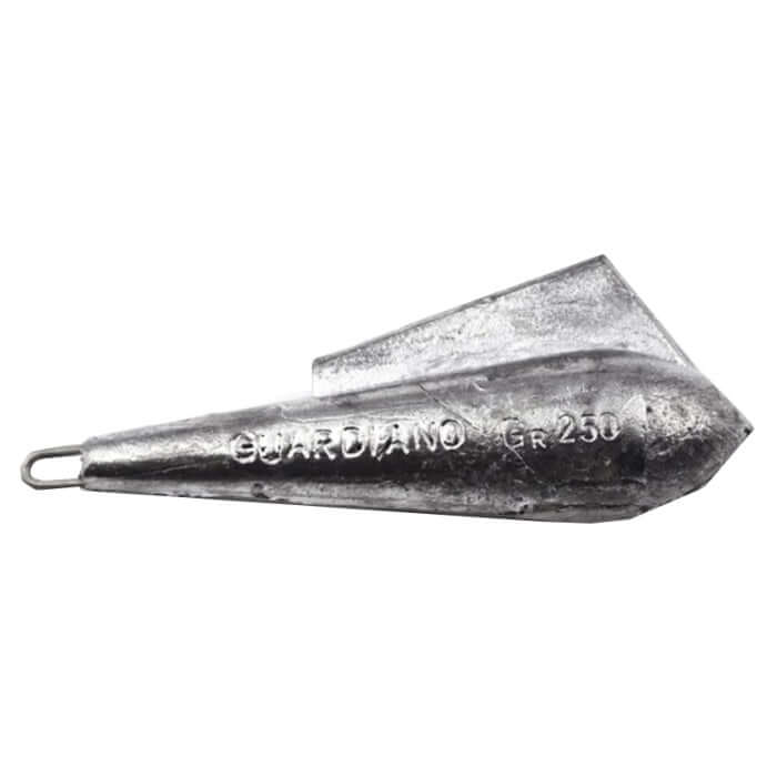 Plomb gardien trolling pour la pêche à la traîne en mer, conçu pour une stabilité optimale et un poids adapté.