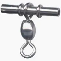 Rotor A Palangre Flashmer en acier nickelé, accessoire de pêche pour éviter les emmêlements des lignes.