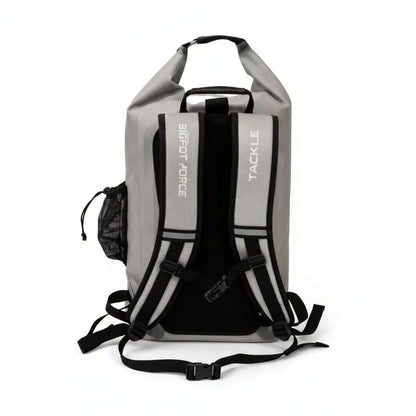 Sac étanche Week-end Trip Proof - EXPLORER TACKLE gris pour l'aventure en mer.