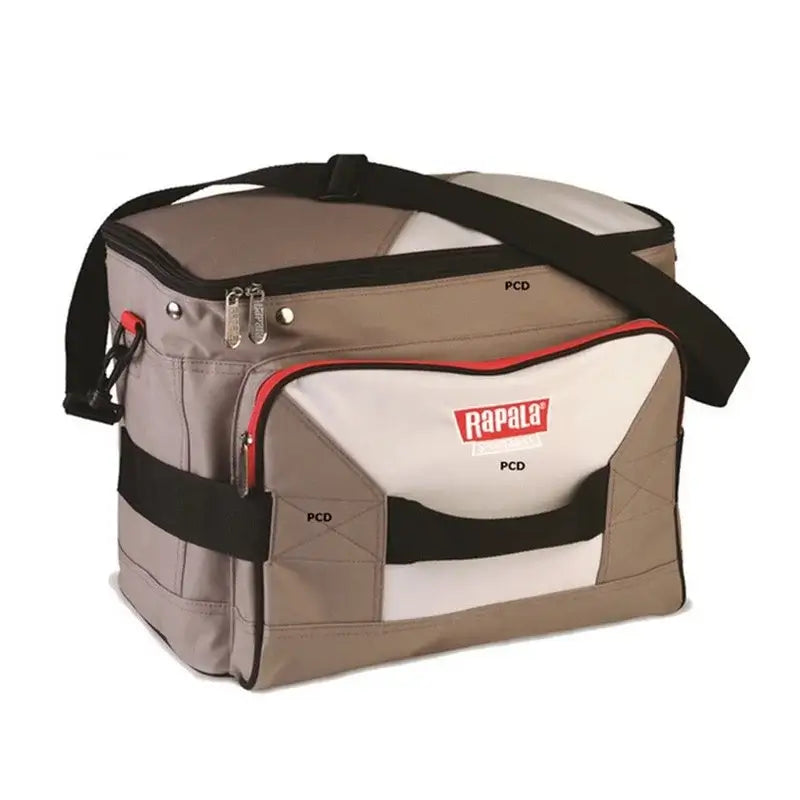 SAC DE TRANSPORT - BAKKAN -SACOCHE pour matériel de pêche en mer, sacoche pratique et robuste en gris, idéale pour sorties.