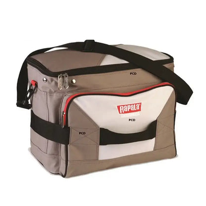 SAC DE TRANSPORT - BAKKAN -SACOCHE pour matériel de pêche en mer, sacoche pratique et robuste en gris, idéale pour sorties.