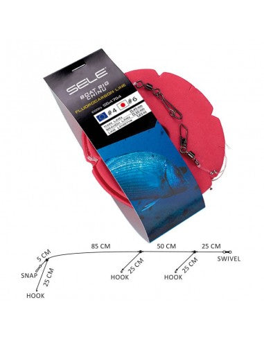 Montage fluorocarbone bateau