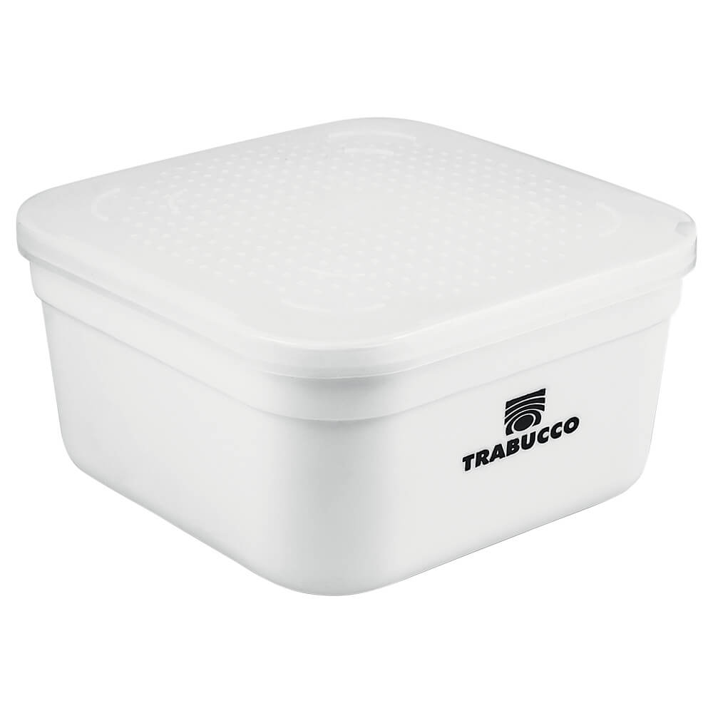 Boîte à Appâts Blanche 1000g - Trabucco