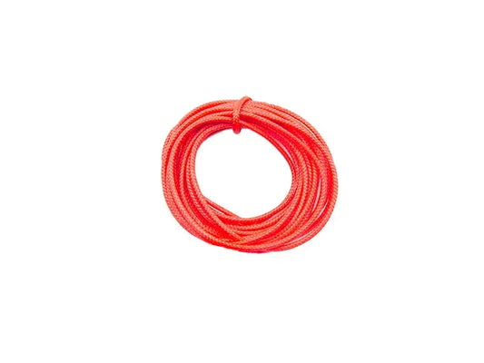 Tresse assist JLC en rouge, fil tressé 8X, 1mm, durable pour matériel de pêche en mer, longueur 3M.