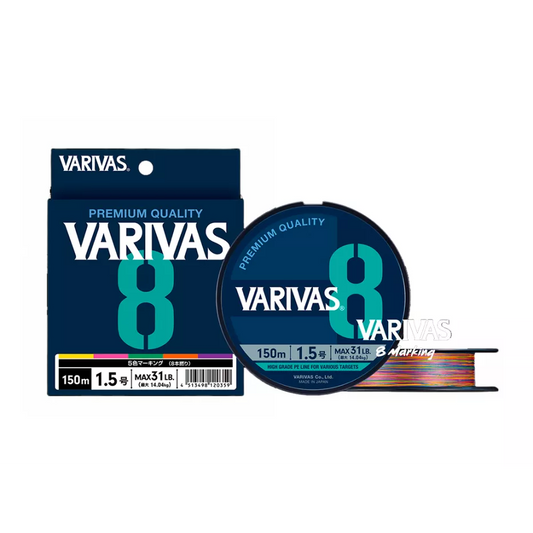tresse-varivas-8-marking-300m pêche en mer 