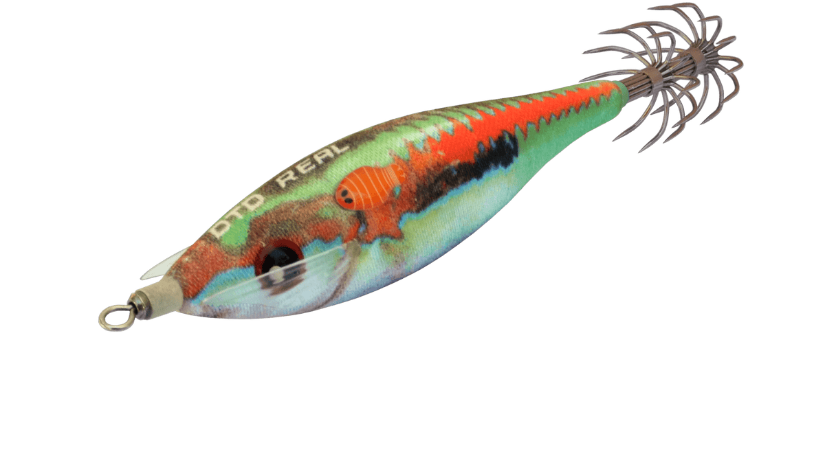 DTD REAL FISH 2026, leurre réaliste pour la pêche aux céphalopodes, taille 2.0, matériel de pêche en mer.
