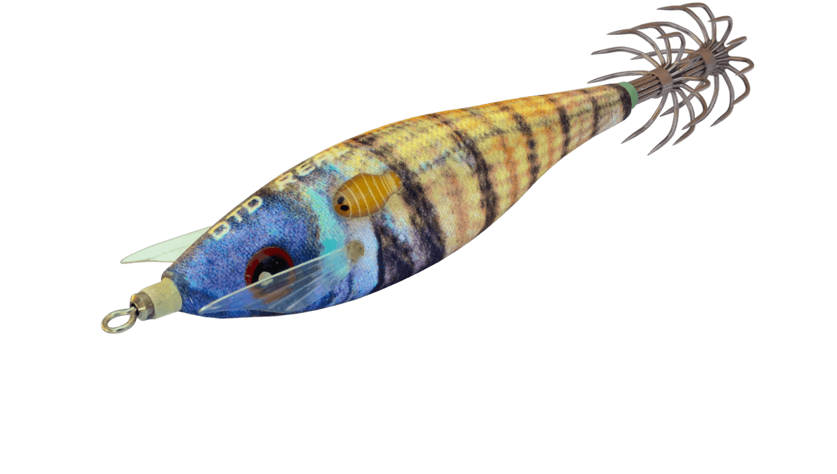 DTD REAL FISH 2026 Turlutte pour la pêche aux céphalopodes, taille sargo, matériel de pêche en mer, mimétisme exceptionnel.